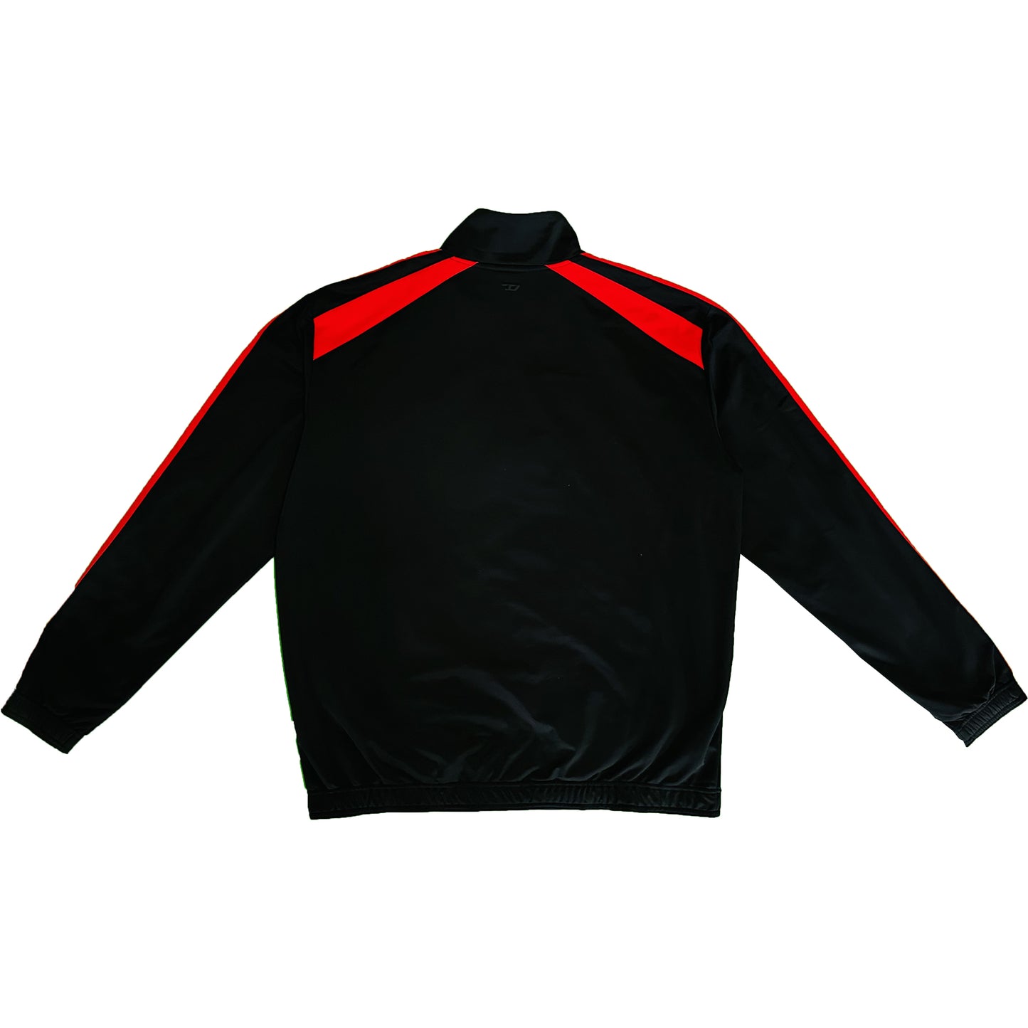 Diesel Contrasting Logoed Bands Zipped Track Jacket