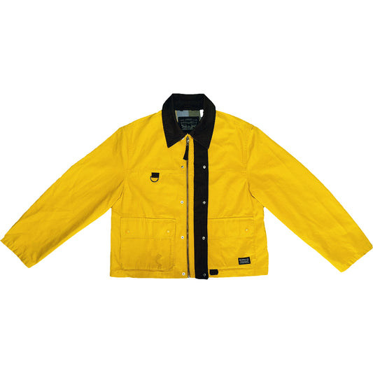 Levi’s Men’s Corduroy Collar Workwear Jacket – Mustard Yellow / Brown Collar
